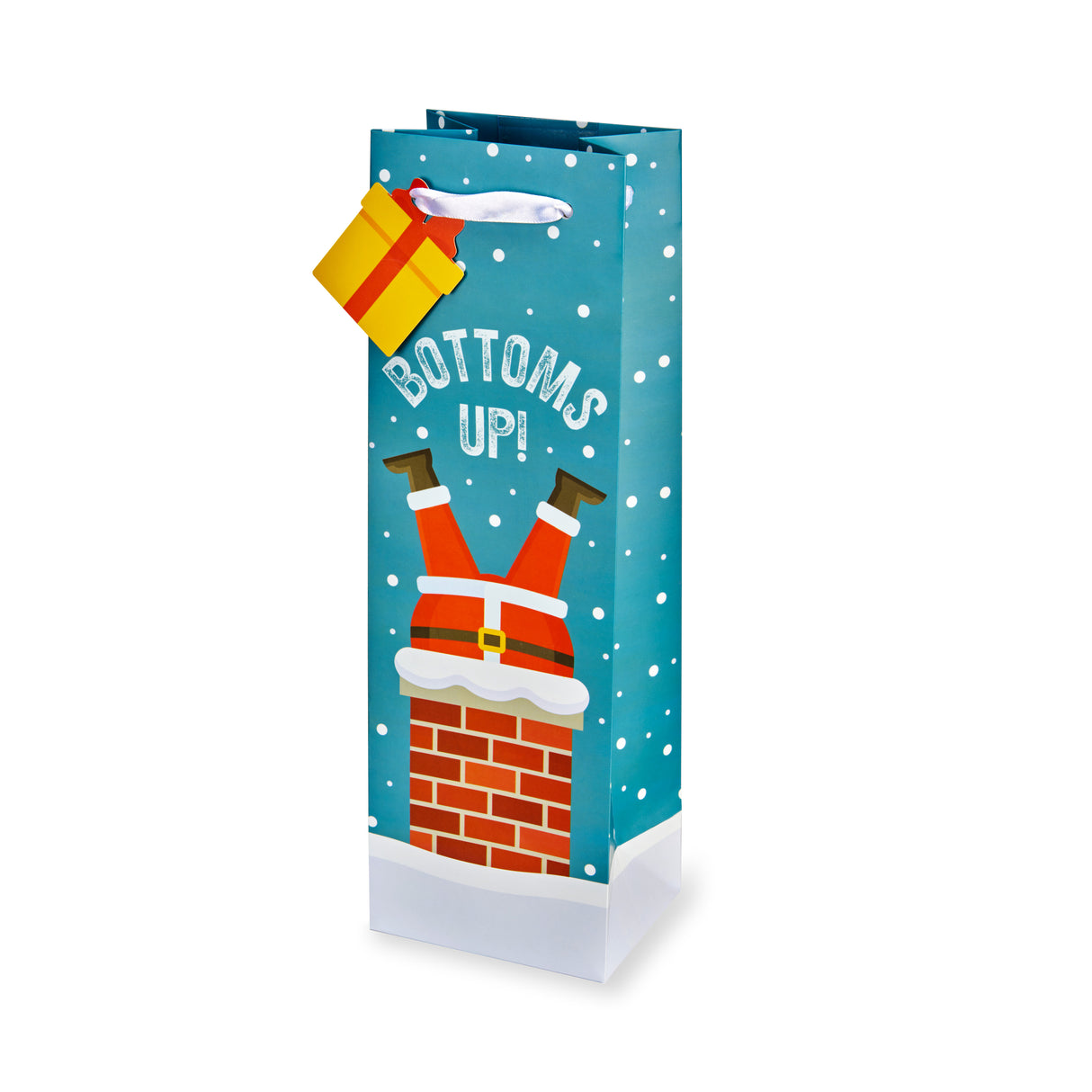 Bottoms Up Single Bottle Wine Bag