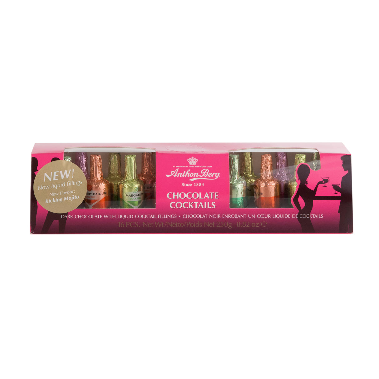Anthon Berg Cocktail Filled Chocolates, Set of 16