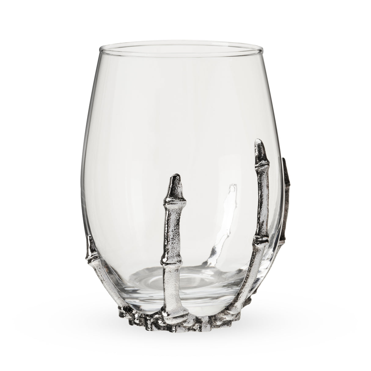 Skeleton Stemless Wine Glass