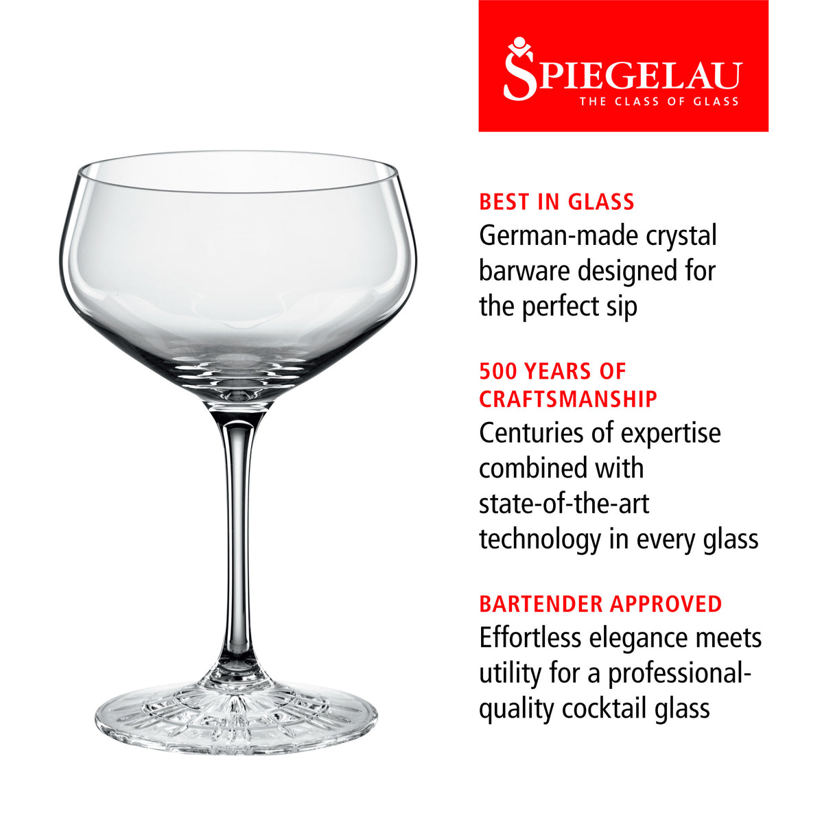 Perfect Coupette Glasses, Set of 12