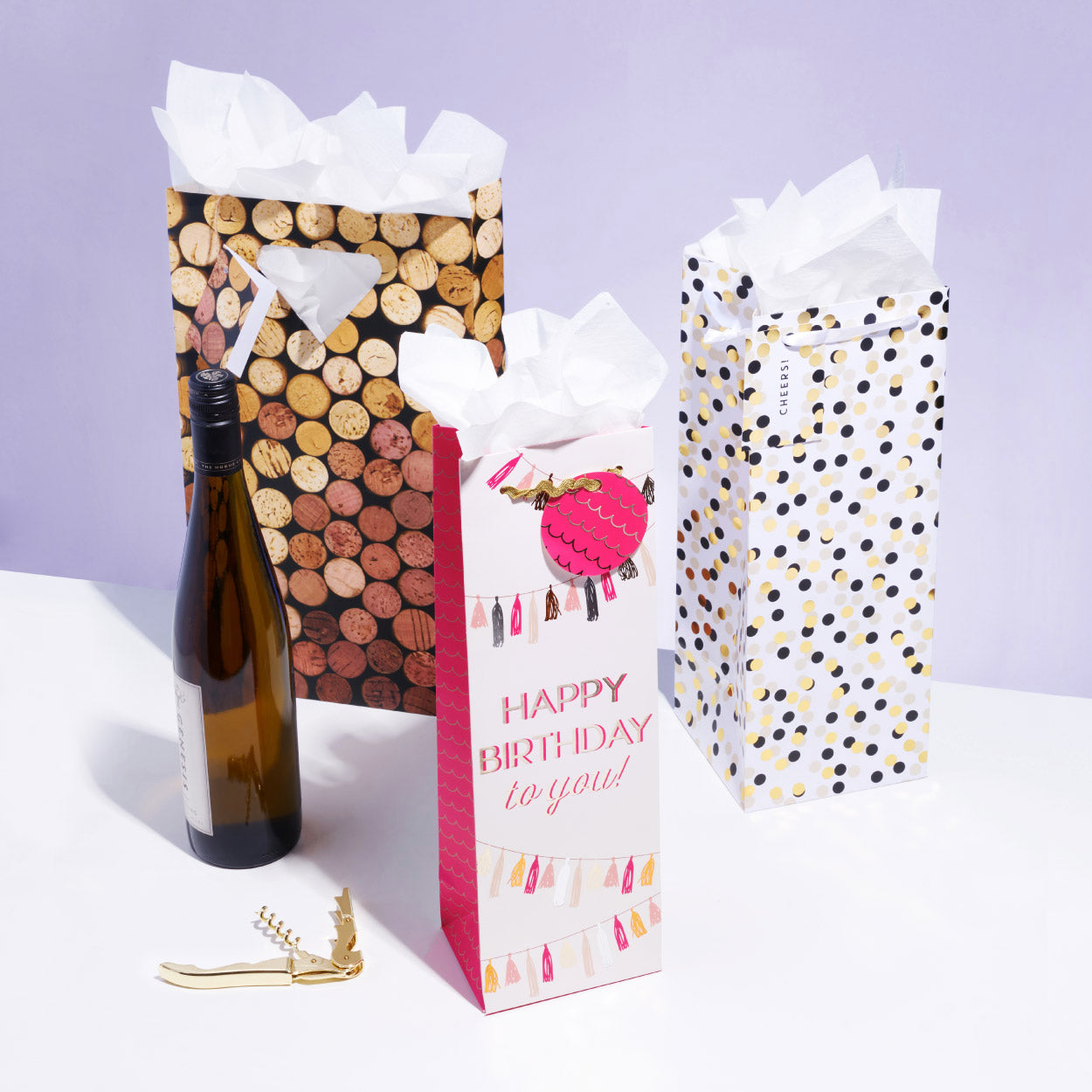 Gift in Style: Wholesale Wine Bottle Gift Bags by Cakewalk