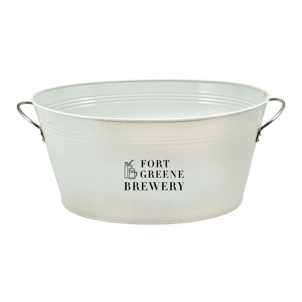 Stay Awhile Metal Beverage Tub