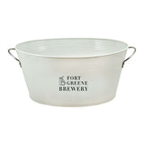 Stay Awhile Metal Beverage Tub