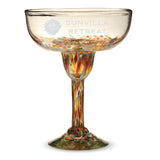 Segunda Vida Artistico Recycled Margarita Glasses, Set of 2