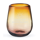 Segunda Vida El Ocaso Recycled Stemless Wine Glasses, Set of 2