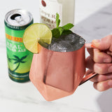 Seneca Faceted Moscow Mule Mug in Copper