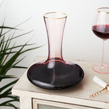 Rose Crystal Wine Decanter