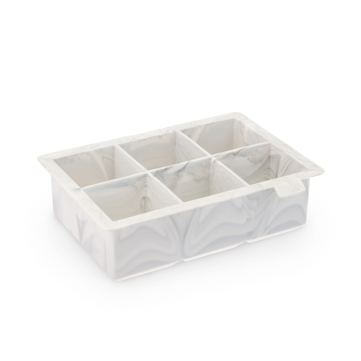 Marbled 2" Silicone Ice Cube Tray in Marble