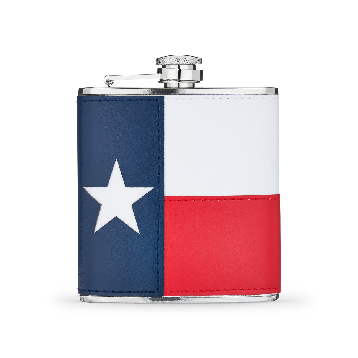 Texas Flag 6 oz Stainless Steel Flask