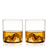 Mountain Crystal Tumblers, Set of 2