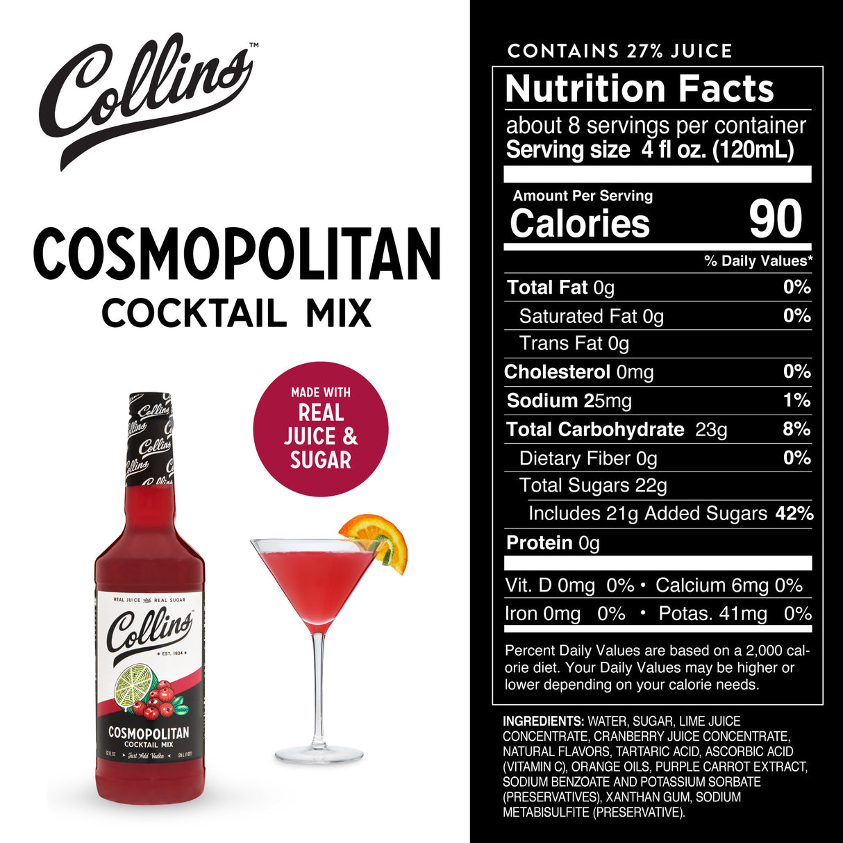 Cosmopolitan Mix, 32 oz