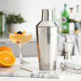 Retro 24 oz Cocktail Shaker in Stainless Steel