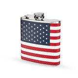 American Flag 6 oz Stainless Steel Flask