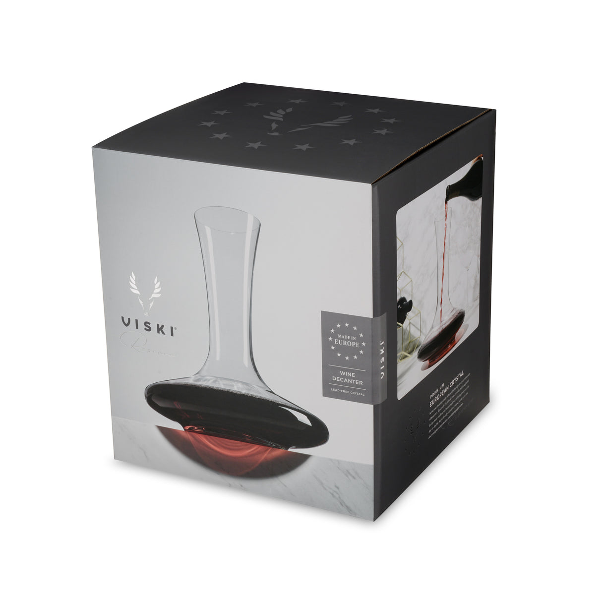 Reserve European Crystal Wine Decanter