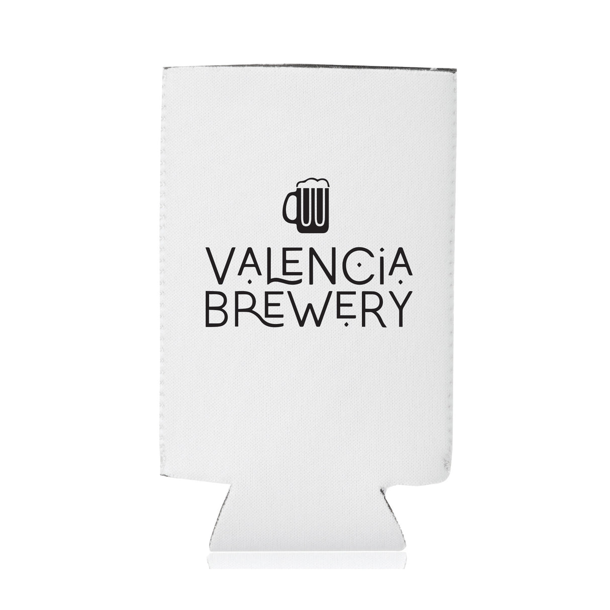 Slim Can Coozie Sleeve in White