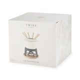 Cast Iron Fondue Set