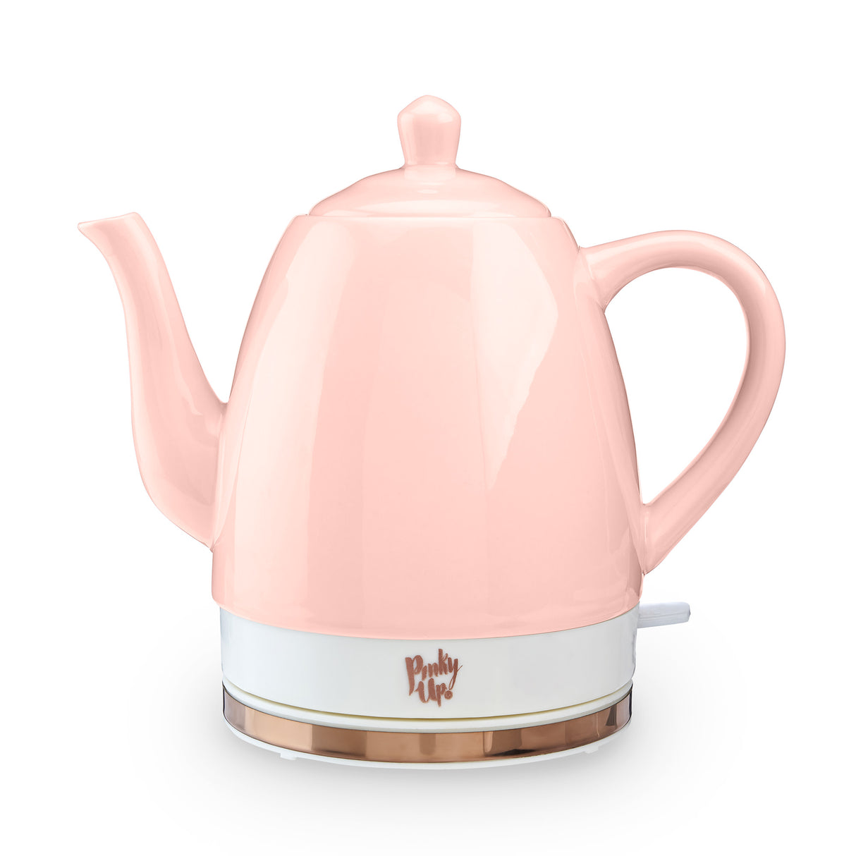 Noelle Ceramic Electric Tea Kettle in Pink