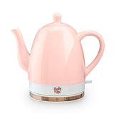 Noelle Ceramic Electric Tea Kettle in Pink