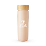 Tatyana Ceramic Travel Infuser Mug in Coral