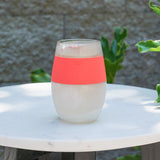 Wine FREEZE Cooling Cup in Coral