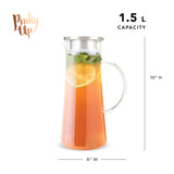 Charlie Glass Iced Tea Carafe