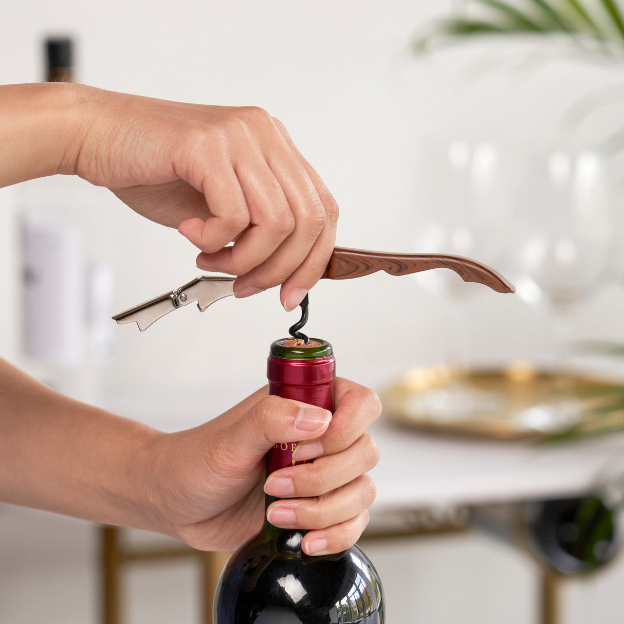 Truetap Waiter's Corkscrew in Wood