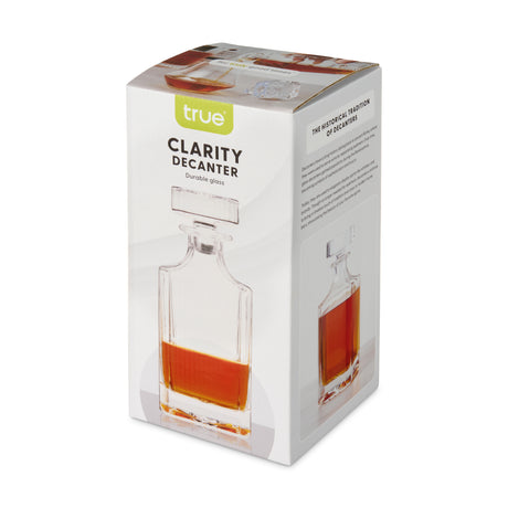 Clarity 750 ml Spirit Decanter with Glass Stopper