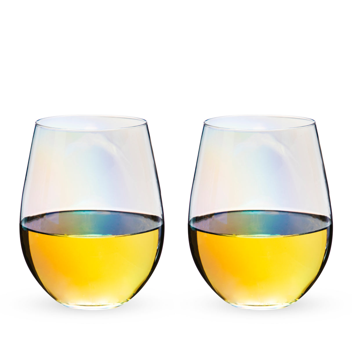 Luster Stemless Wine Glasses, Set of 2