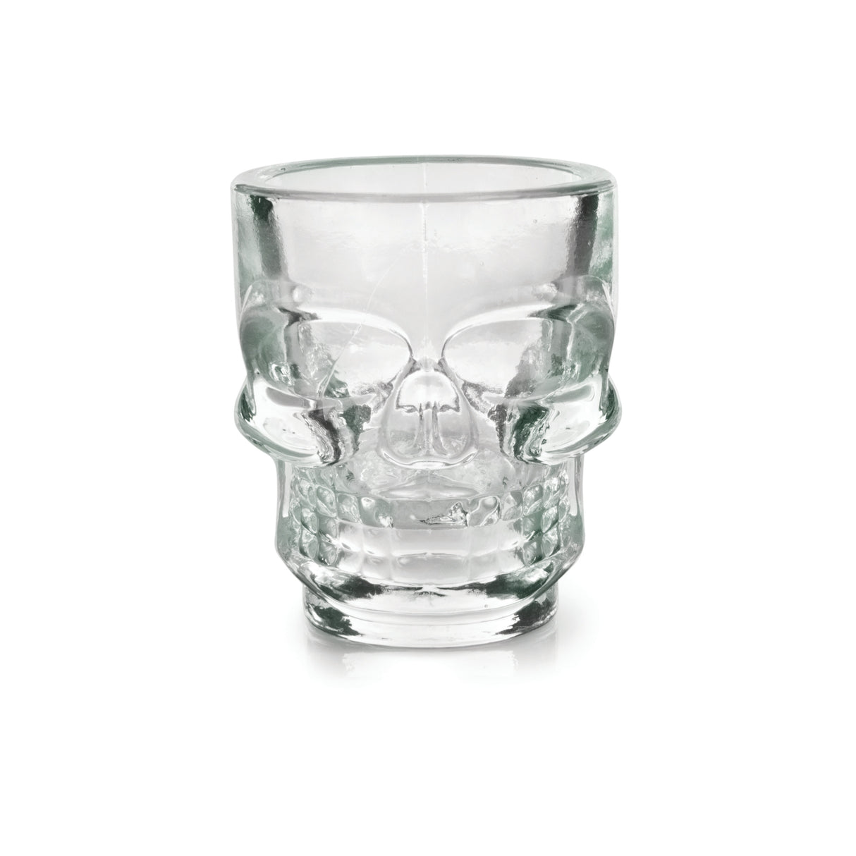 Kikkerland 1.5 oz Skull Shot Glasses, Set of 4