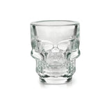 Kikkerland 1.5 oz Skull Shot Glasses, Set of 4