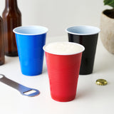 Party 16 oz Plastic Cups in Red, 24ct