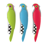 TrueZoo Corkatoo Double-Hinged Corkscrew in Assorted Colors, CDU 12ct