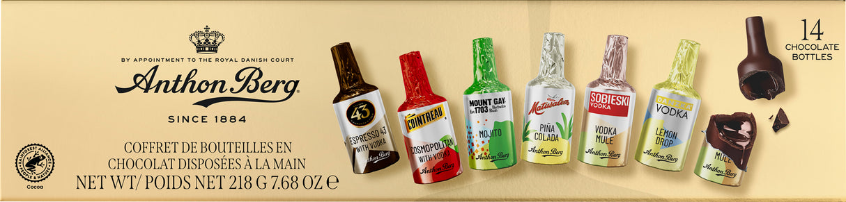 Anthon Berg Chocolates with Cocktails, 14pc