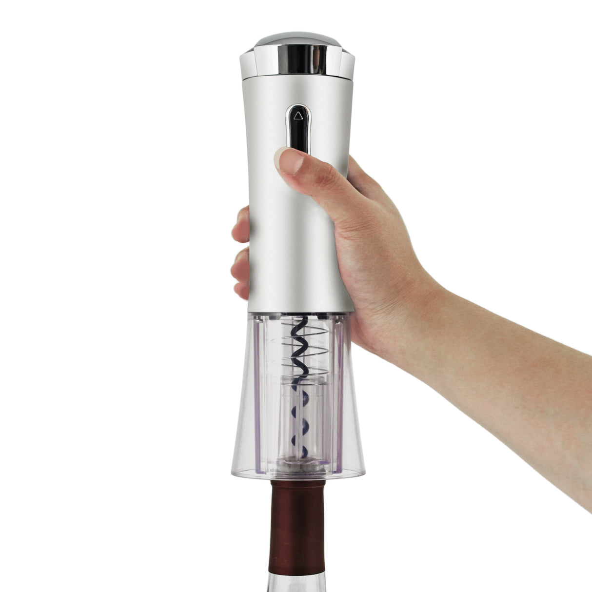 Silver Lux Electric Corkscrew