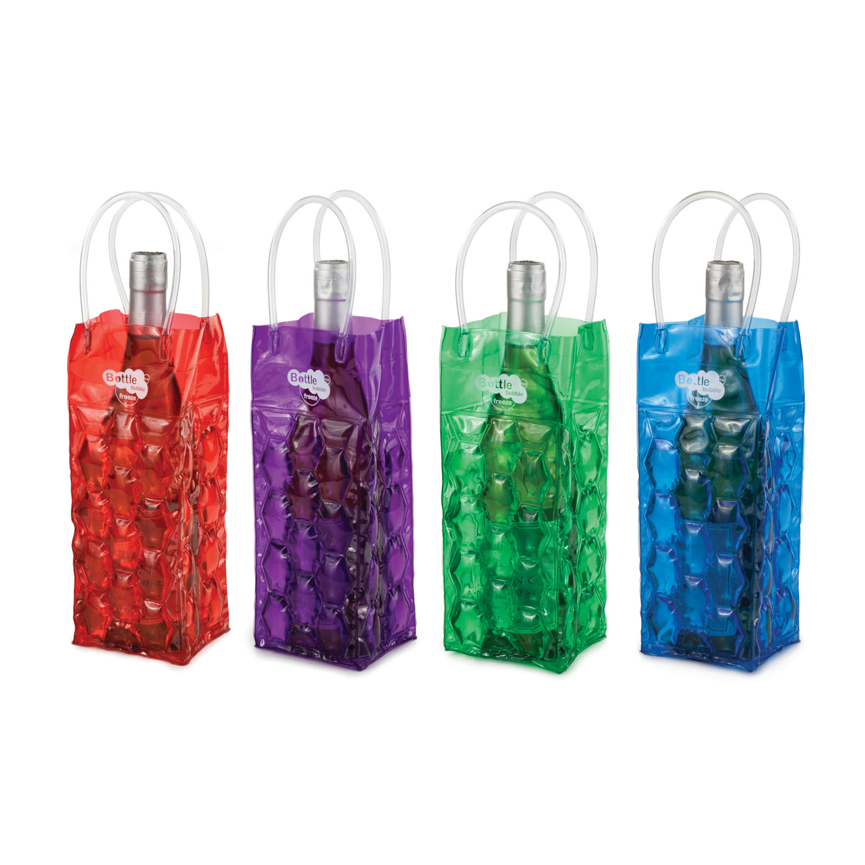 The Bottle Bubble Freeze 1-Bottle Tote in Assorted Colors