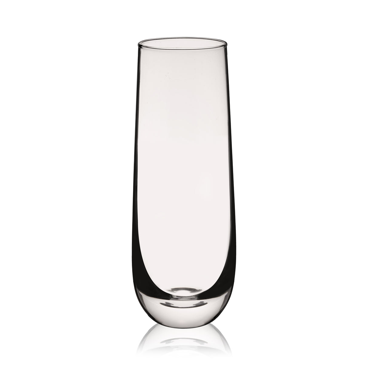 Stemless Champagne Flutes, Set of 8