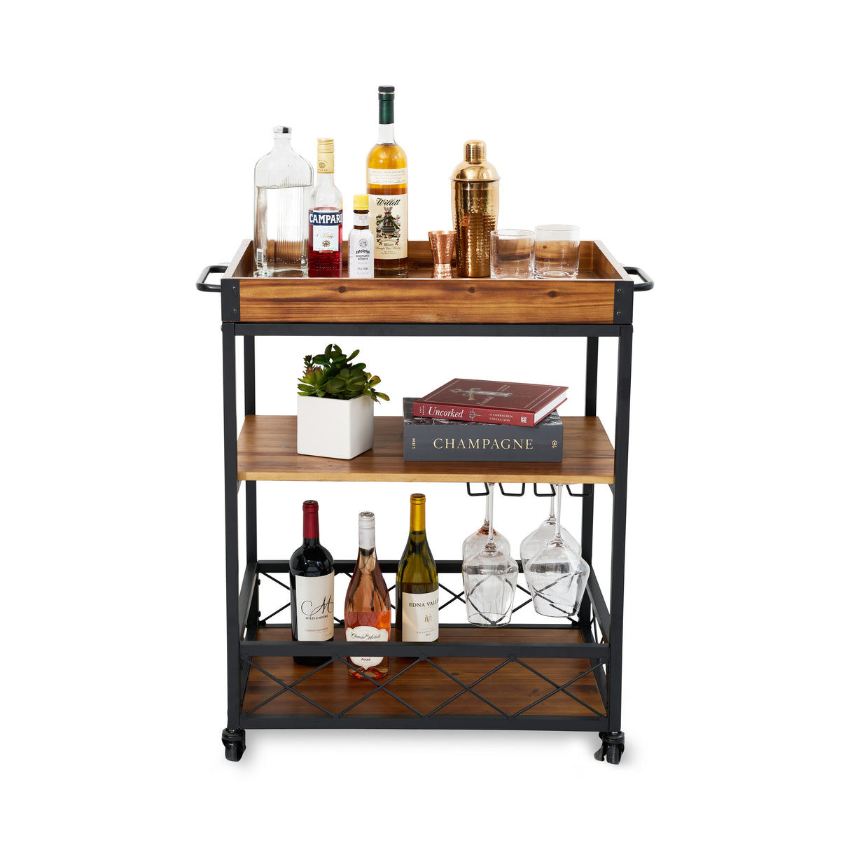 Modern Manor Bar Cart