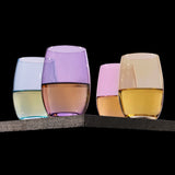 Chroma Colorful Stemless Wine Glasses, Set of 4