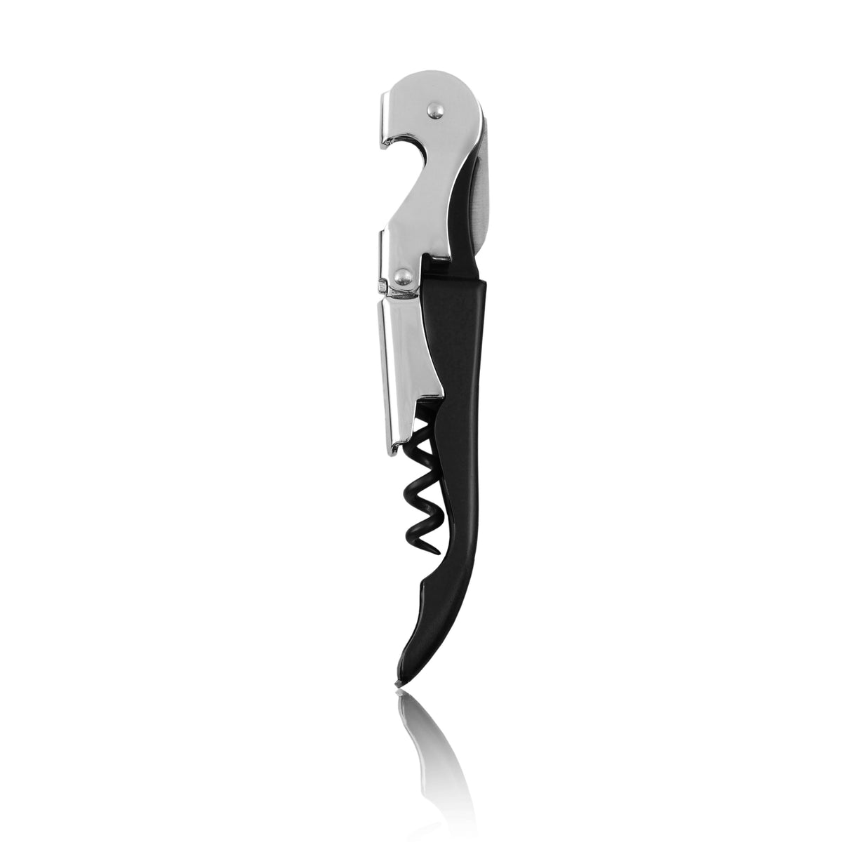 Pulltap Double-Hinged Corkscrew in Black, Bulk