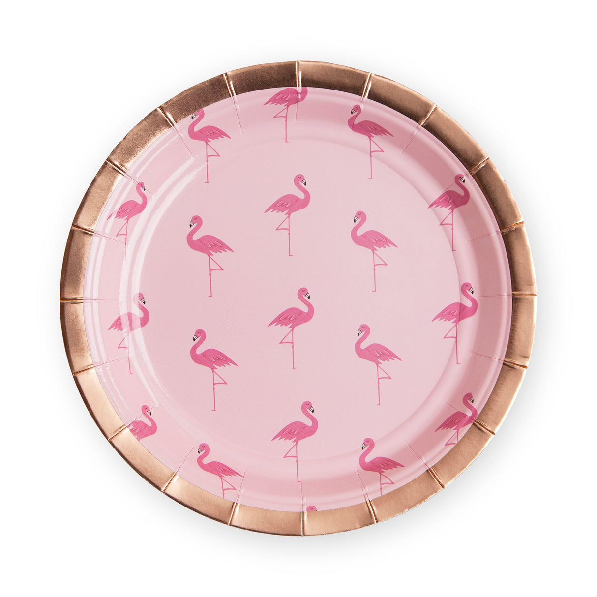 Flamingle Appetizer Plates, Set of 8