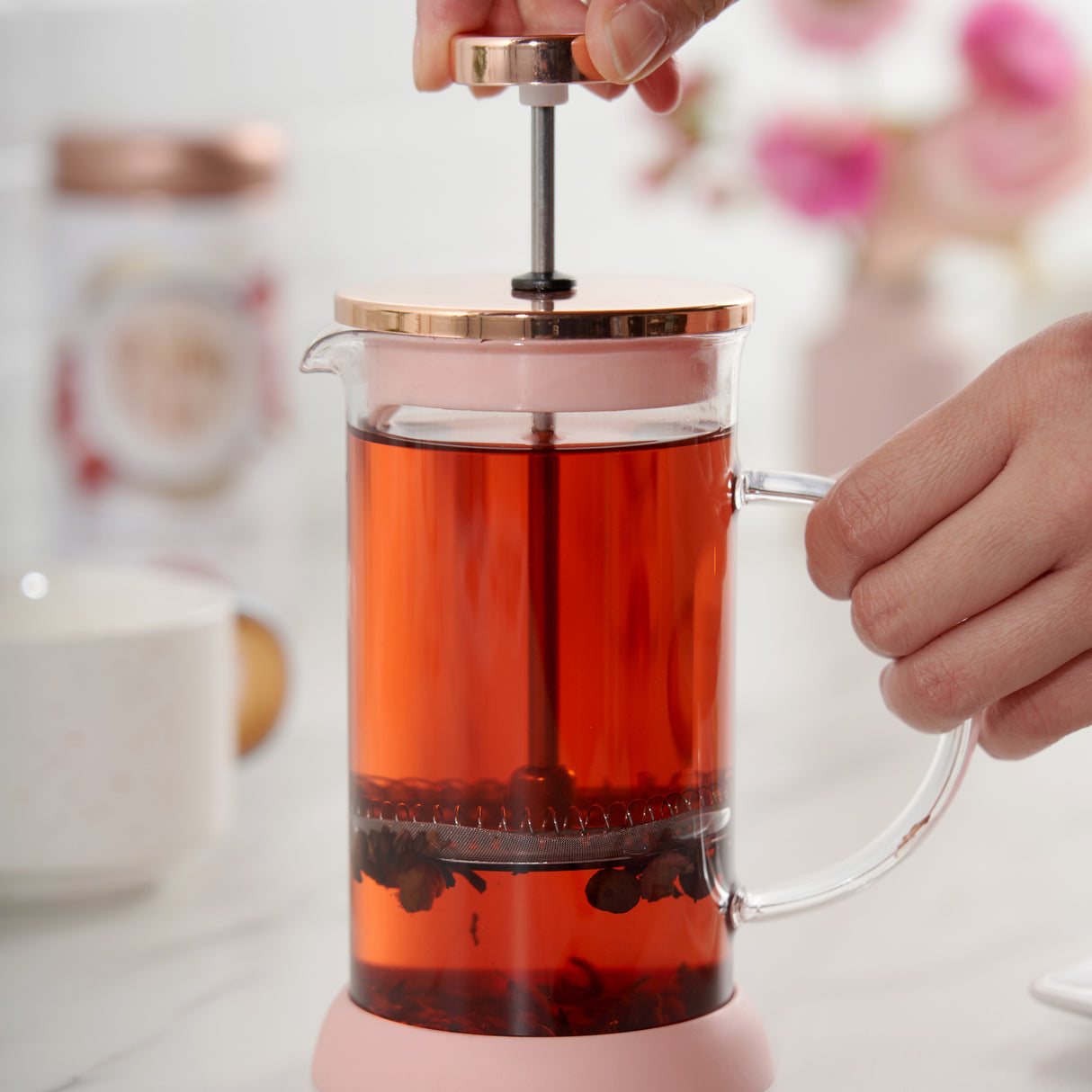 Riley Mini Glass Tea Press Pot