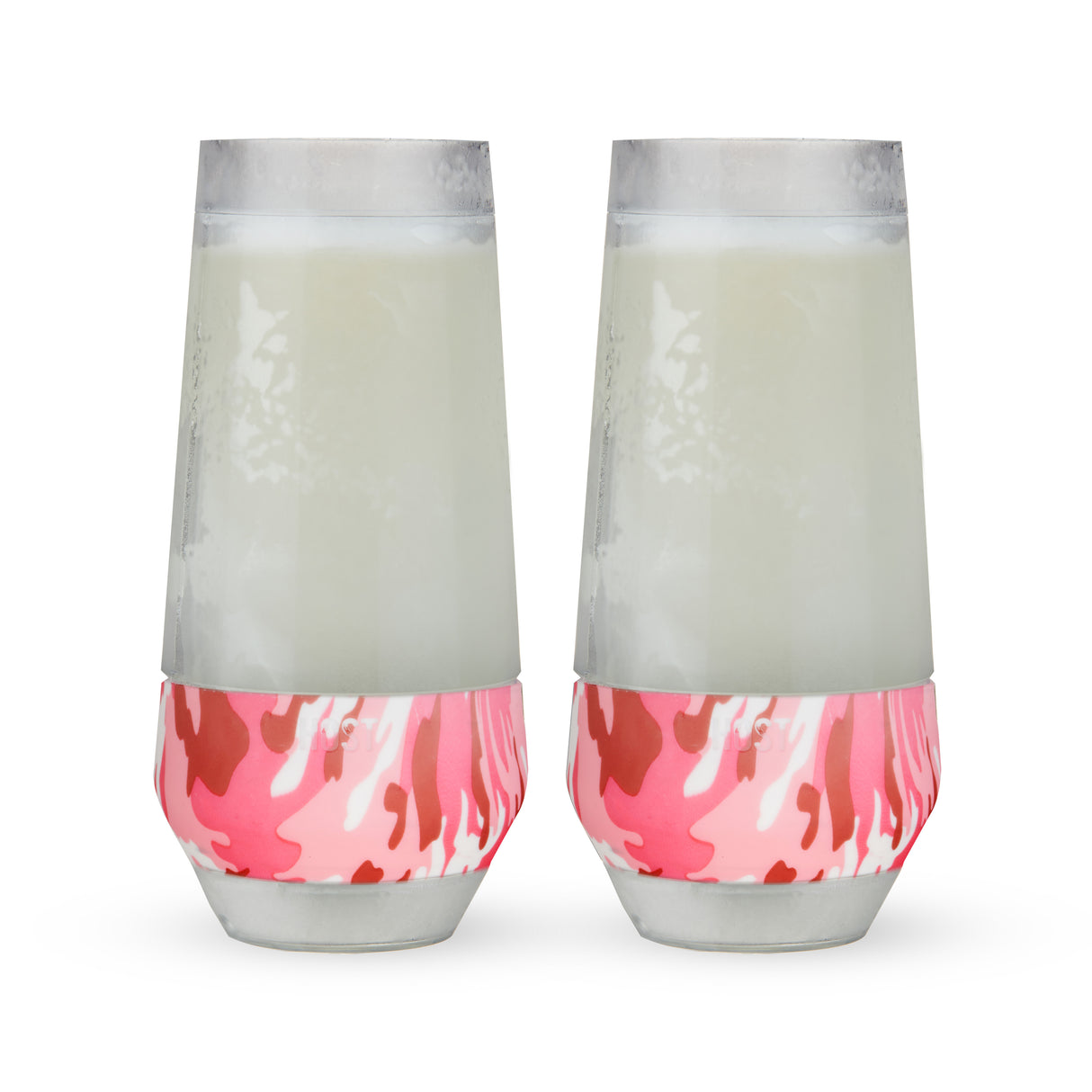 Champagne FREEZE Cooling Cup in Pink Camo, Set of 2