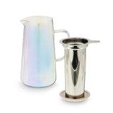 Annika Iridescent Glass Teapot & Infuser