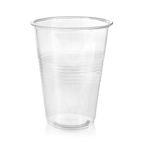 Party 16 oz Plastic Cups in Clear, Set of 50