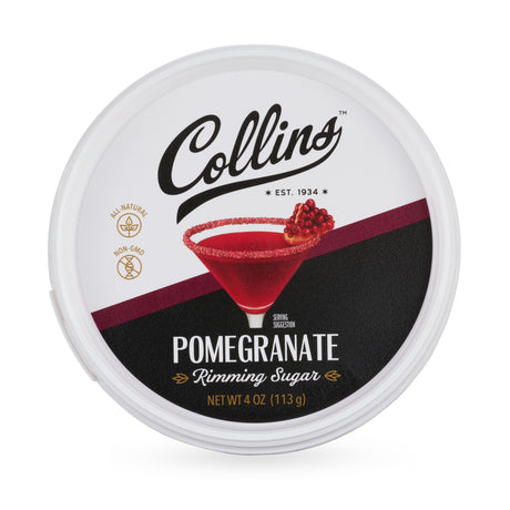 Pomegranate Rimming Sugar, 4 oz