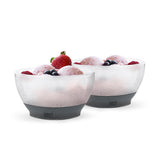 Ice Cream FREEZE Cooling Bowl in Gray, Set of 2