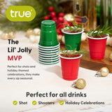 Party 2 oz Lil Jollys Mini Plastic Shot Cups, Set of 20