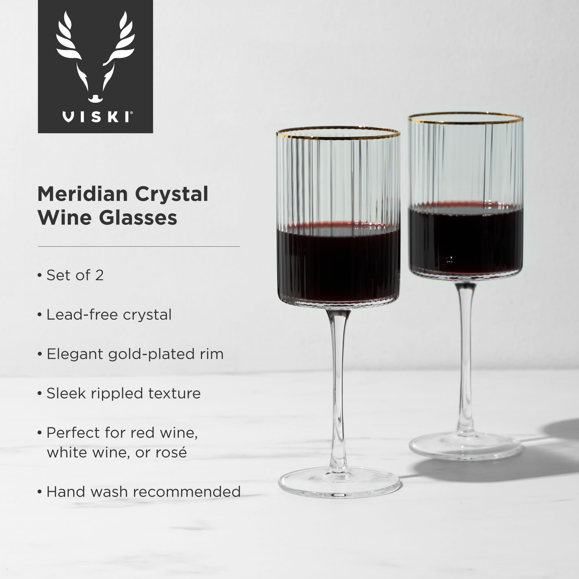 Viski Meridian Wine Glasses - Thumbnail 5