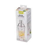 Glass Recipe Cocktail Shaker