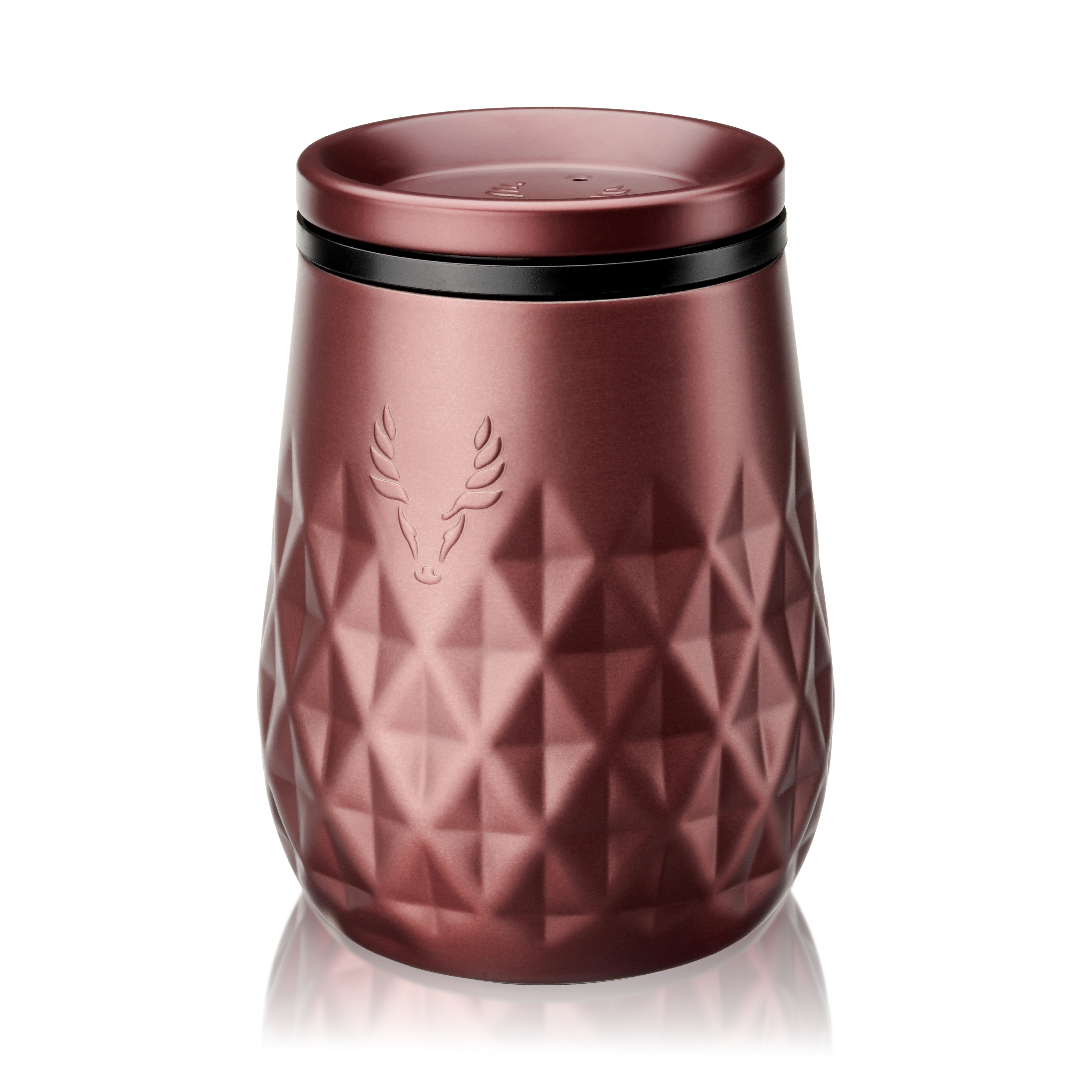 Paragon Stainless Steel Wine Tumbler in Vintage Rose - Thumbnail 2